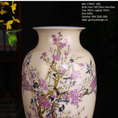 Bình Bách Điểu Chim Hoa